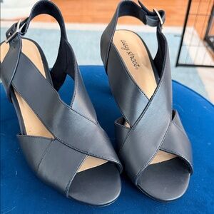 Easy Street Navy Blue Women's Sandals
